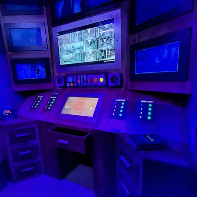 La cellule La Matrice de Prison Island